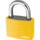 Abus 40mm T65AL Series Aluminium Padlock Yellow