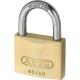 Abus 30mm 65 Series Compact Brass Padlock With Stainless Steel Shackle