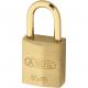 Abus 15mm 65 Series Compact Brass Padlock With Brass Shackle Keyed Alike To Suite 151