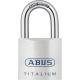 abus 50mm 80ti series titalium padlock keyed to suite ka8012