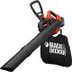 Black and Decker GWC3600L20 36v Cordless Garden Vacuum and Leaf Blower with 1 Lithium Ion Battery 2ah