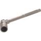 Bi Metal Titanium Scaffold Spanner with Round Knurl Handle 716 Bi Hex Whitworth Steel Socket