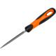 Bahco 200mm Second Cut Three Square File and Handle
