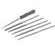 Bahco 6 Piece Needle File Set 16cm