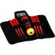 Bahco 6 Piece VDE Insulated 1000v Pozi and Slotted Screwdriver Set