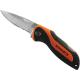 Bahco Better Lockable Folding Sports Knife with 3 Serrated Blade