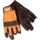 Bahco Carpenters Fingerless Gloves Size 8