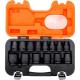 Bahco DS14 10 Piece 12 Drive Deep Impact Socket Set 10 19mm