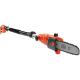 Black and Decker PS7525 Electric Pole Tree Pruner 250mm Bar 800w 240v