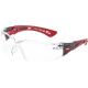 Bolle Rush RUSHPPSI Adjustable Bridge Clear Safety Glasss with Cord