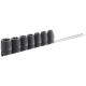 Britool 7 Piece 12 Drive Torx Impact Socket Set T10 T24