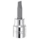 Britool 38 Drive 7mm Slotted Socket Bit