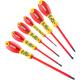 Britool 6 Piece VDE Insulated 1000v Screwdriver Set Slotted Phillips