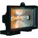 byron hl400 halogen floodlight black 400w 240v