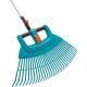 Gardena Combisystem Plastic Fan Rake 2XL Vario with Wooden Handle 1300mm