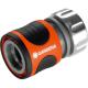 Gardena Premium Metal Water Stop Hose Connector for 125mm 12 Hoses