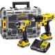 DeWalt DCZ211D2T 108v Cordless XR Cordless Drill Driver and Impact Driver with 2 Lithium Ion Batteries 2ah