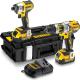 DeWalt DCK255M2 18v Cordless XR Brushless Combi Drill and Impact Driver with 2 Lithium Ion Batteries 4ah