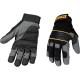 DeWalt Powertool Gel Gloves Black Grey