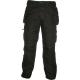 DeWalt Mens Pro Canvas Work Trousers Black 42 Waist 29 Leg