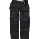 DeWalt Pro Tradesman Work Trousers Black 30 Waist and 33 Leg