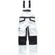 Dickies Mens Industry 260 Bib and Brace White Grey Waist 33 Leg 34