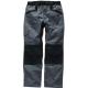 Dickies Mens Industry 260 Work Trousers Grey Black Waist 33 Leg 34
