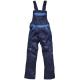 Dickies Mens Industry 300 Two Tone Work Bib and Brace Navy Royal Blue 32 Waist 31 Leg