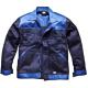 Dickies Mens Industry 300 Two Tone Work Jacket Navy Royal Blue Large