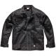 Dickies Mens Industry 300 Two Tone Work Jacket Black XL