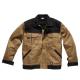 Dickies Mens Industry 300 Two Tone Work Jacket Khaki Black Small