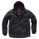 Dickies Mens Thornley Hooded Waterproof Jacket Black Large