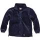 Dickies Mens Seville Fleece Jacket Navy Blue Medium
