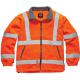 Dickies Mens GORT Fleece Jacket Orange 4XL
