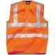 Dickies High Vis Safety Waistcoat EN471 Class 2 Orange 2XL