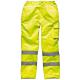 Dickies High Vis Polycotton Trousers Yellow Medium