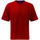 Dickies Mens Crew Neck Cotton T Shirt Red Small