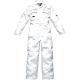 Dickies Mens Redhawk Overalls White 44 Chest and 32 Leg