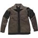 Dickies Mens Grafter Duo Tone 290 Work Jacket Olive Green Black Medium