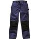 Dickies Mens Grafter Duo Tone 290 Work Trousers Navy Black Waist 30 Leg 30