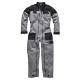 Dickies Mens Grafter Duo Tone 210 Overalls Grey Black Large