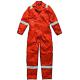 Dickies Mens Cotton Overalls Orange 2XL