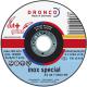 Dronco AS 46 T INOX 125mm x 25mm x 222mm Bore Angle Grinder Inox Cutting and Grinding Disc for All Steel
