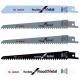 Bosch Mixed Recipro Saw Blades Pack of 5 for KEO and Other Garden Recipro Saws