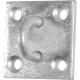 Faithfull Galvanised Ceiling or Wall Staple On Plate