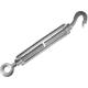 Faithfull 6mm Galvanised Straining Screw Hook and Eye