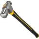 Faithfull Ball Pein Hammer with Fibreglass Shaft 136kg 48oz