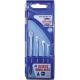 Faithfull 4 Piece Tile and Glass Drill Bit Set 3 6mm