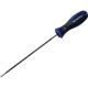 Faithfull Chainsaw File 4mm x 200mm with Handle Grip