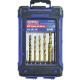 Faithfull 16 Piece HSS Titanium Drill Bit Set 1 8mm